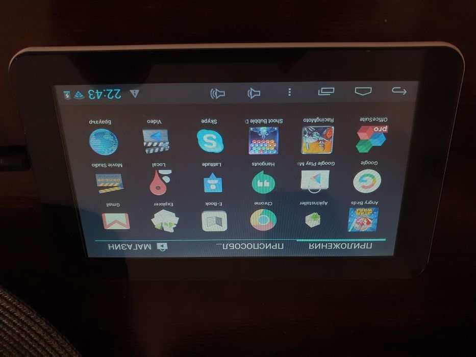 Таблет Virgo + калъф с клавиатура