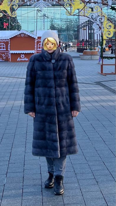 Норковая шуба б/у