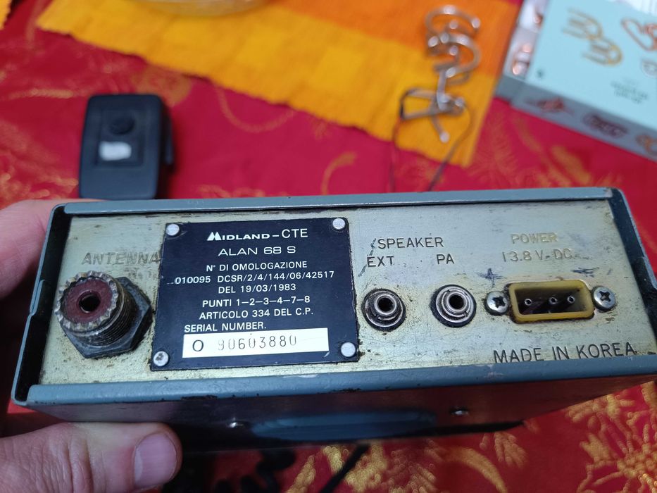 Statie Radio CB Midland Alan 68s