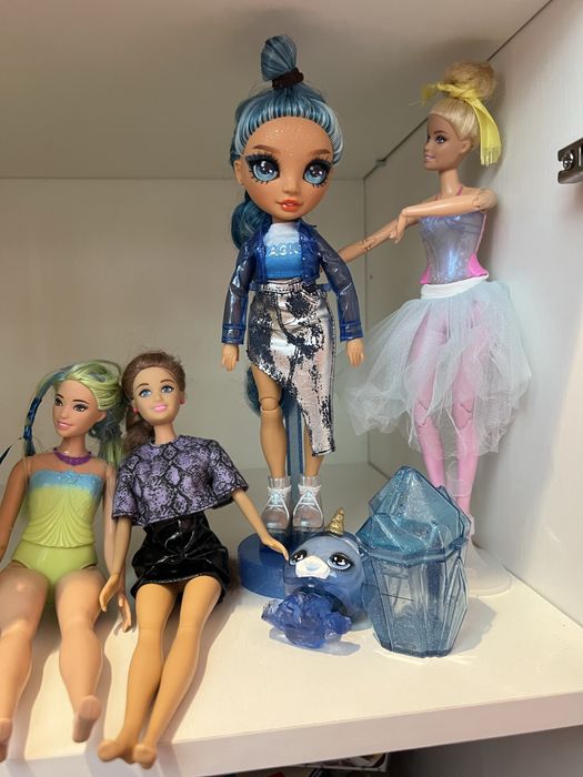 Кукла Barbie, рапунцель, rainbow high