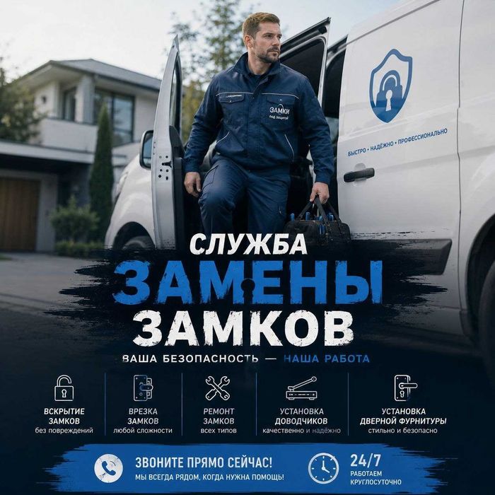 Замена замков - установка, замена личинок и сердцевин|Вскрытие квартир