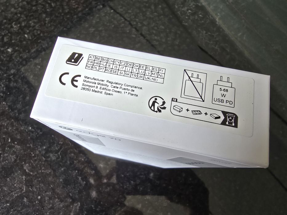 Vand Motorola Edge 70