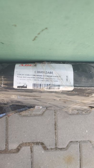 КОМПЛЕКТ Нови Спирачни Дискове ABE C3M092ABE за Mercedes C-class / CLK (Предни, 345мм)