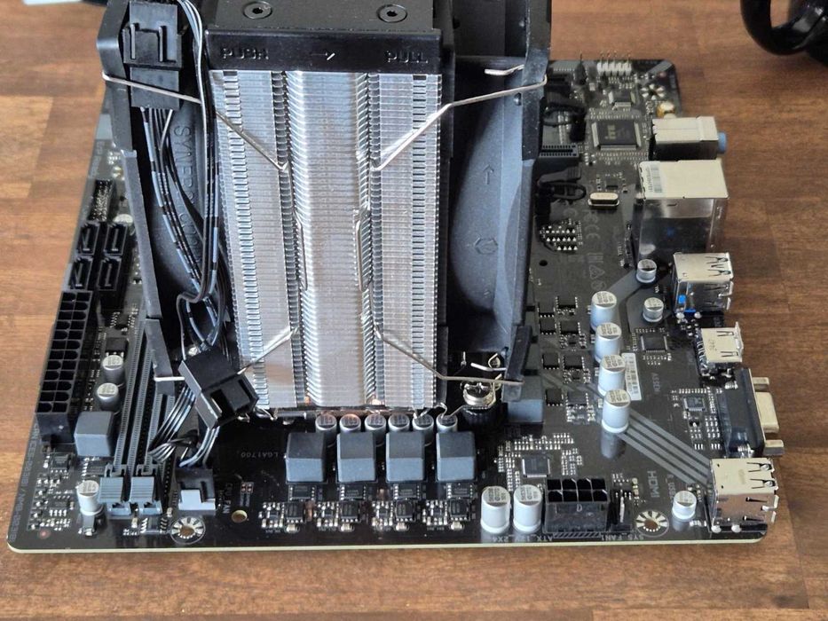 Gigabyte B760M H DDR4 + Intel Core i5-13400F 10-Core + Oхладител