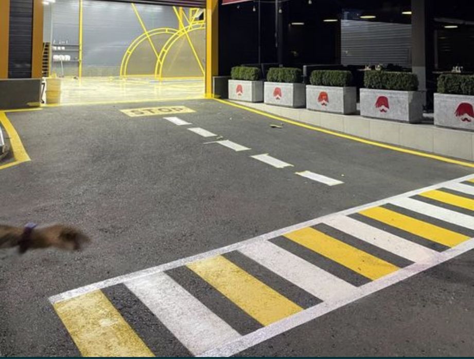 Yoʻl chiziqlari    .дарожны разметки