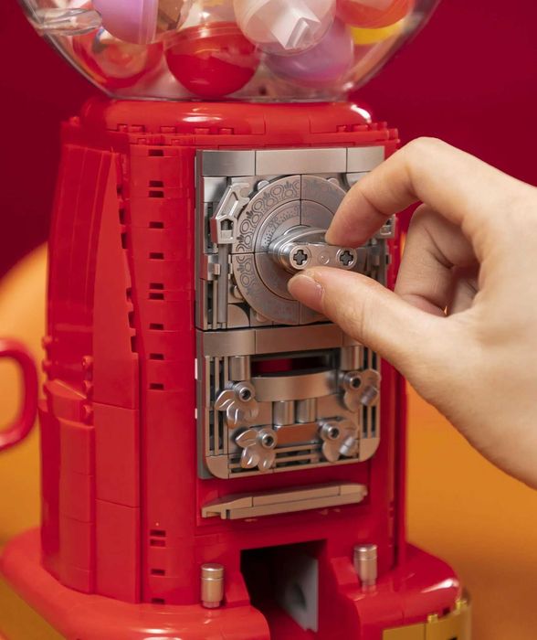 Ретро машина за топчета конструктор Retro Series Gumball Machine