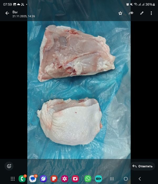 Филе. Окорочка. Голень. Бедро. Крыло