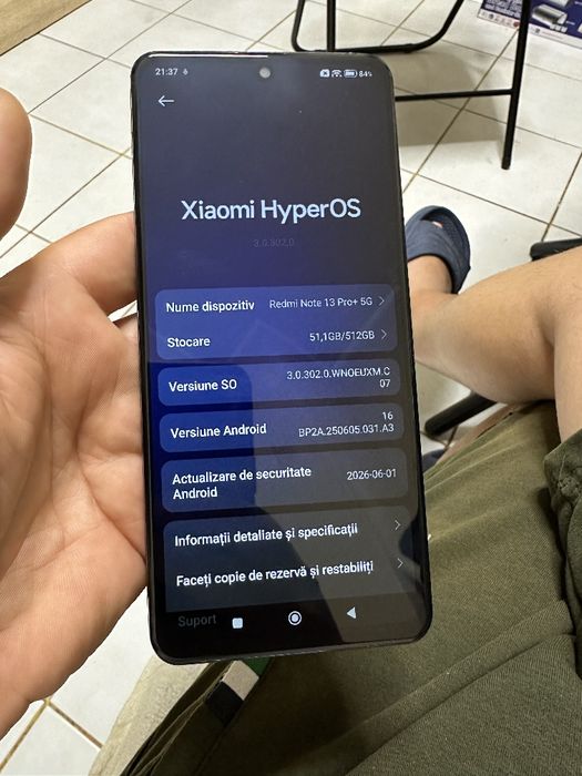 Vand schimb Redmi note 13 pro+ 5g