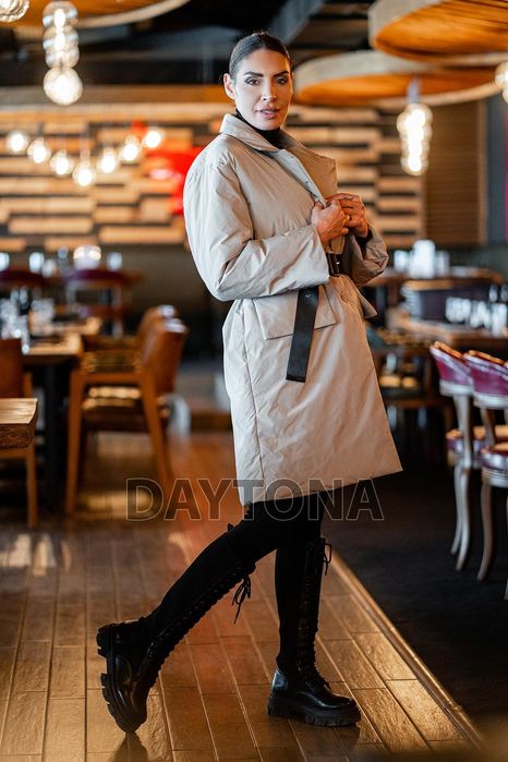 Дамска грейка с колан ( тип сако)