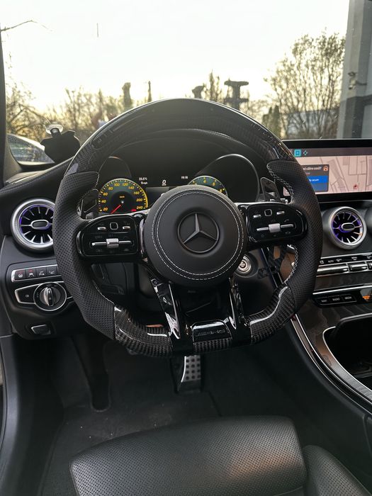 Volan Mercedes - Carbon - Custom - LED - Vibratii - Incalzire - ACC