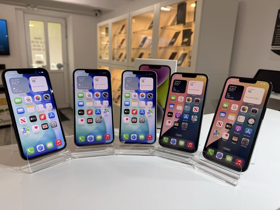  iPhone 14 - 128 si 256 gb ! 88 si 100% ! Garantie  2 ani + cadou