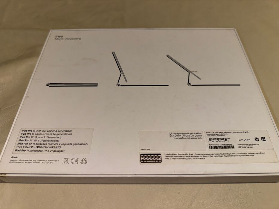 Apple Magic Keyboard pentru  ipad 12.9  pro