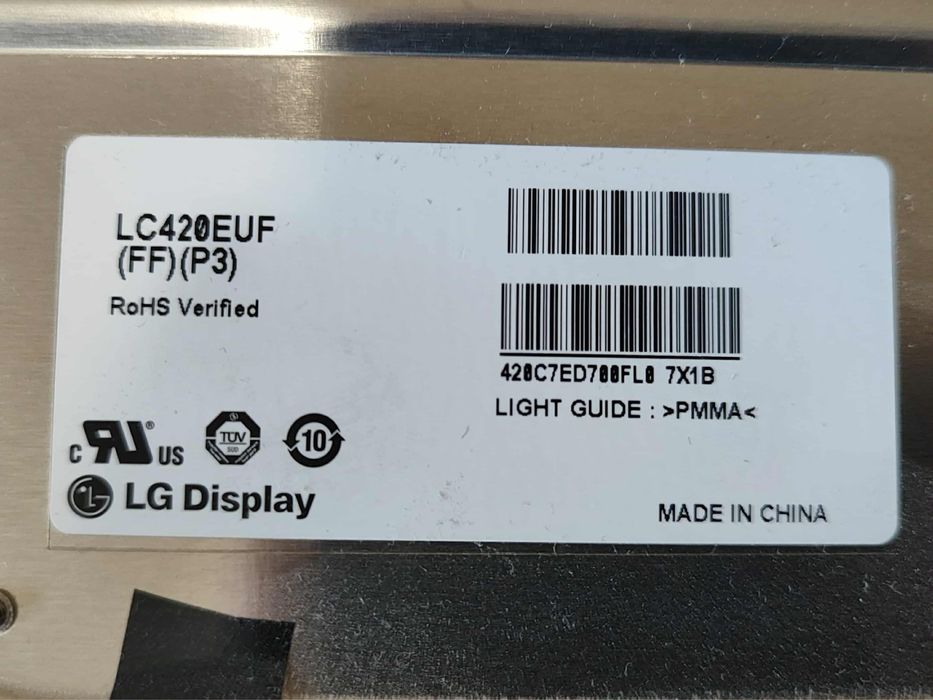 TV Sony KDL-42W807A на части