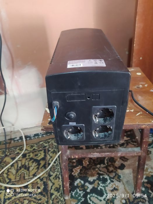 UPS  750. W. 24 v   ..600 w 12 волт. 2 та бор
