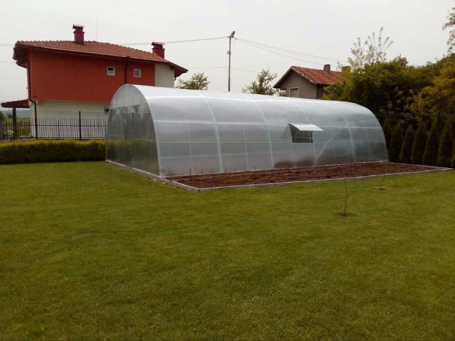 Промоции Оранжерии с широчина от 4м.,с поликарбонат от "Парник БГ" ООД