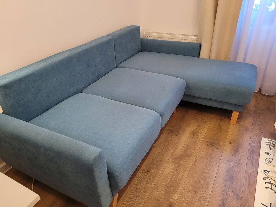 Colțar extensibil cu ladă de depozitare