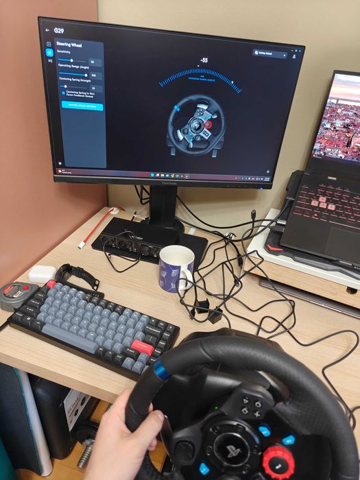 Volan Logitech G29 - PS5, PS4, PS3, PC - garantie 24 Oct 2027