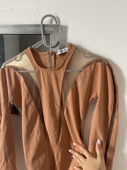 Mugler боди/блуза/ топ НОВА и оргинална S размер