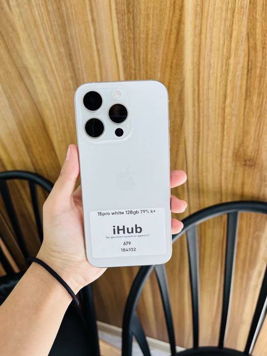 Iphone 15 Pro 128gb ideal holatda