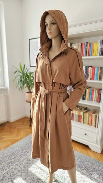 Trench Vero Moda Premium – 100% Fibre de Celuloză – Mărime L