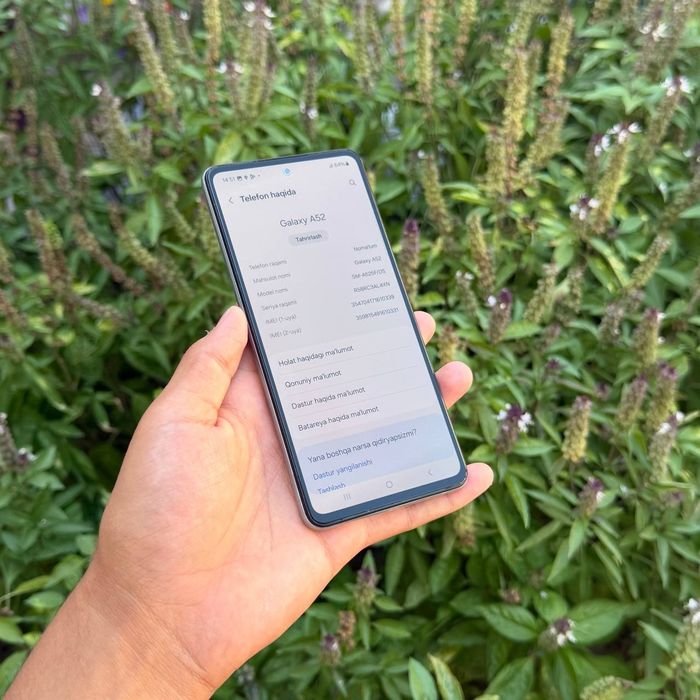 Samsung Galaxy A52 ideal