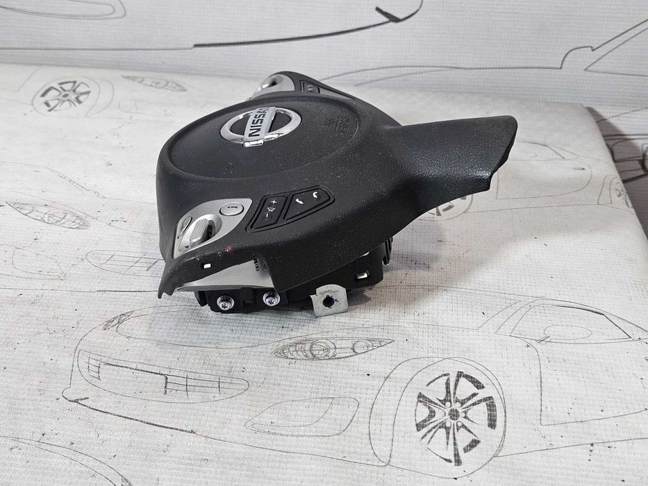 Airbag volan șofer Nissan Juke F15 2010-2019 2015 1.2 DIG-T Cod OEM: 985101KA8B, 98510-1KA8B (5F3)