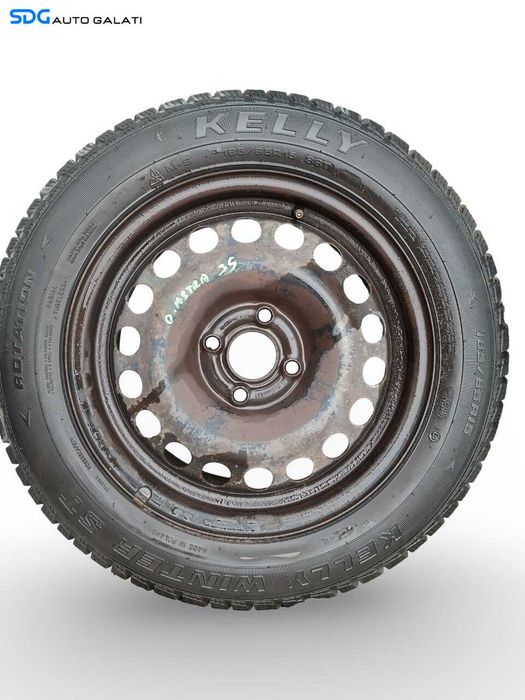 Set 4 Jante Janta Roata Roti Tabla 185 65 15 R15 M+S Opel Astra G 4-prezoane 1998 - 2007 (6JX15H2 ET49) [JNT0027]