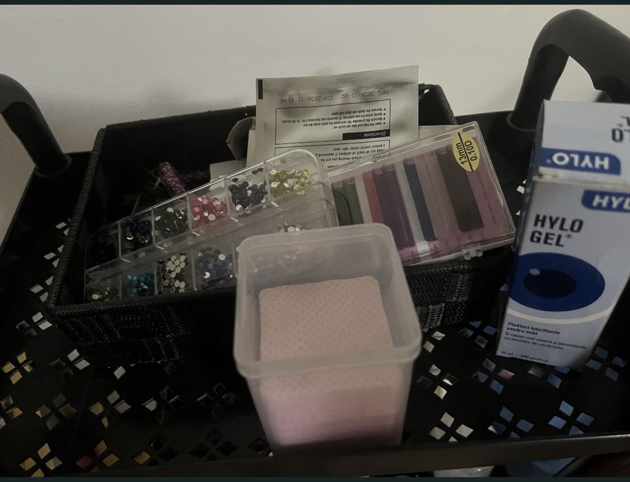 Vând kit pentru gene fir cu fir