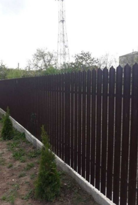 Garduri din sipca metalica, panou stil jaluzele si alte modele