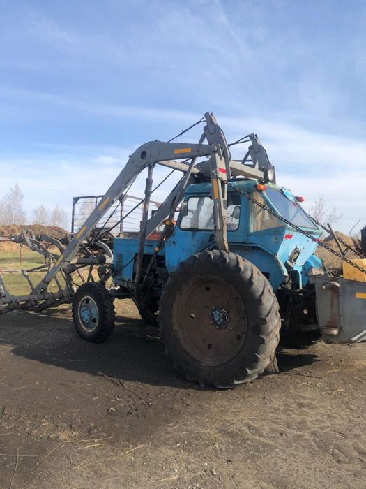 МТЗ , Стогомет, Грейферный погрузчик!