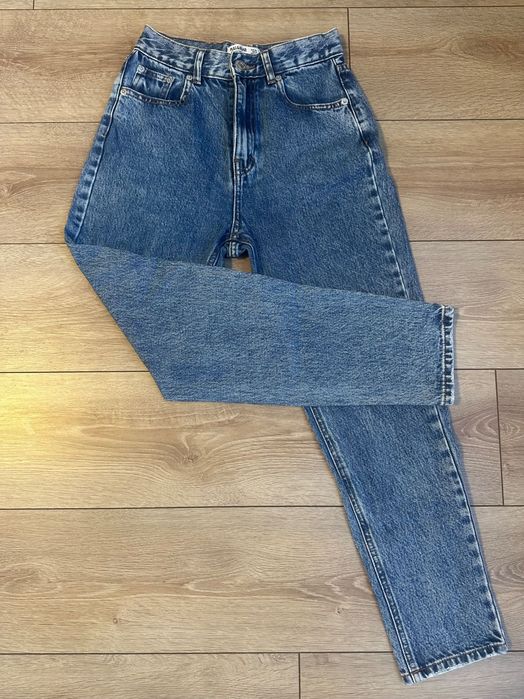 Mom fit дънки Pull&Bear 34 размер