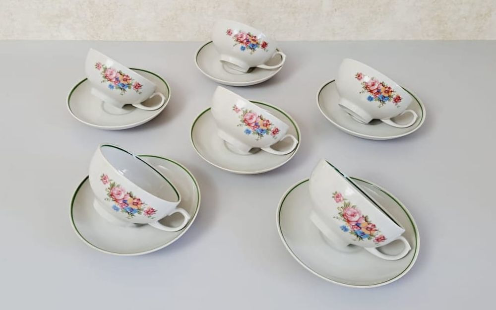 Чайные пары Дулево