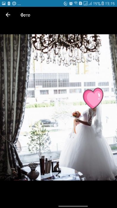 Продам свадебное платье