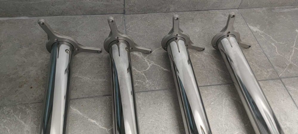 Livrare gratuita! Set 4 Picioare metalice pentru mese sau birouri