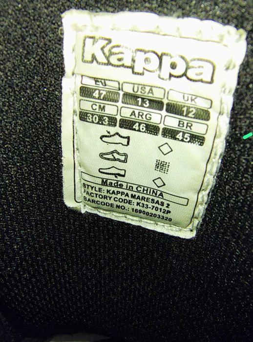 Pantofi Sneakers Kappa, negru, 47