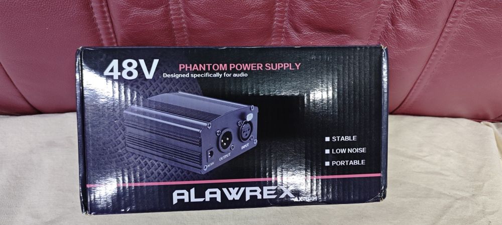 Микрофон для стримов и усилитель мощности к микрофону . Новые почти.