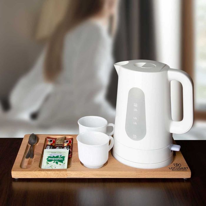 Чайные станции для гостиниц | Поднос для номера с логотипом