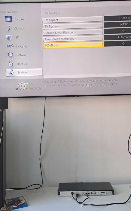 Media Player Panasonic DMP BDT 130 – USB / MKV / 3D HDD – cu telecomanda