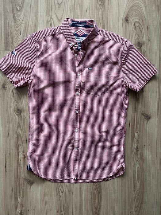 SUPERDRY / мъжка риза къс ръкав М