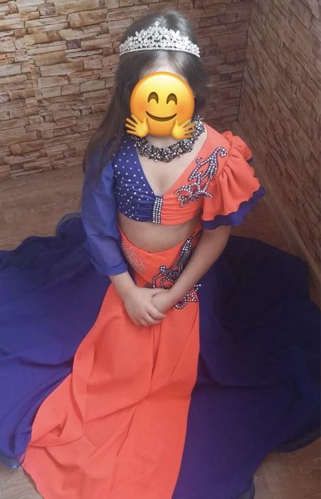 Платье восточное, для танцев, фотосессии