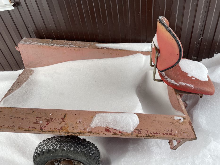 Мотоблок с прицепом