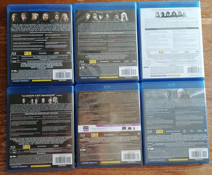 Game of Thrones Season 1-6 [Blu-ray]