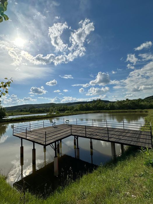 Cabana AgroPiscicola de inchiriat FACTURA /Ciubar cu jacuzzi/Ponton