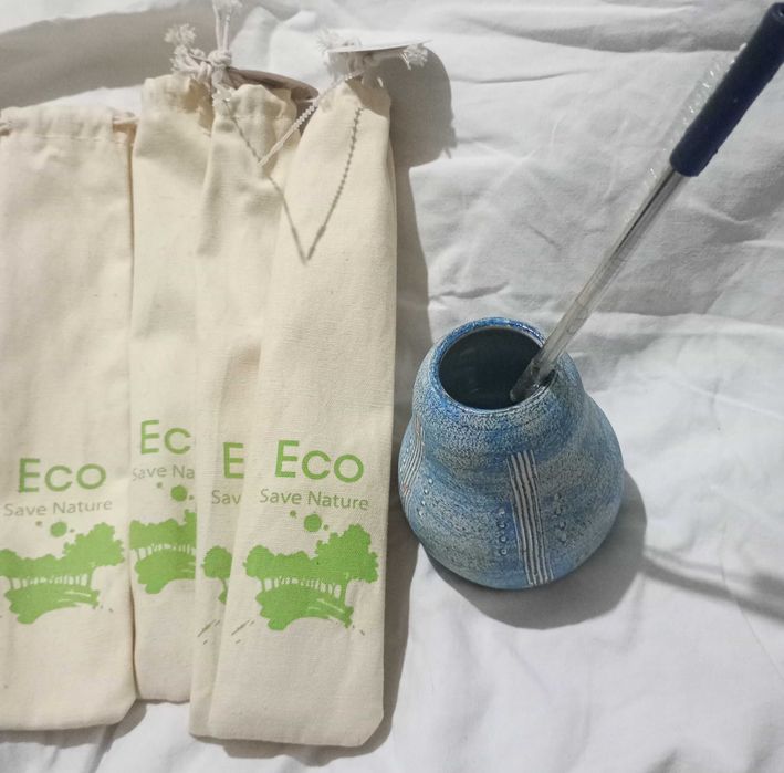 От керамика Калабаса (calabaza) Чаша за мате