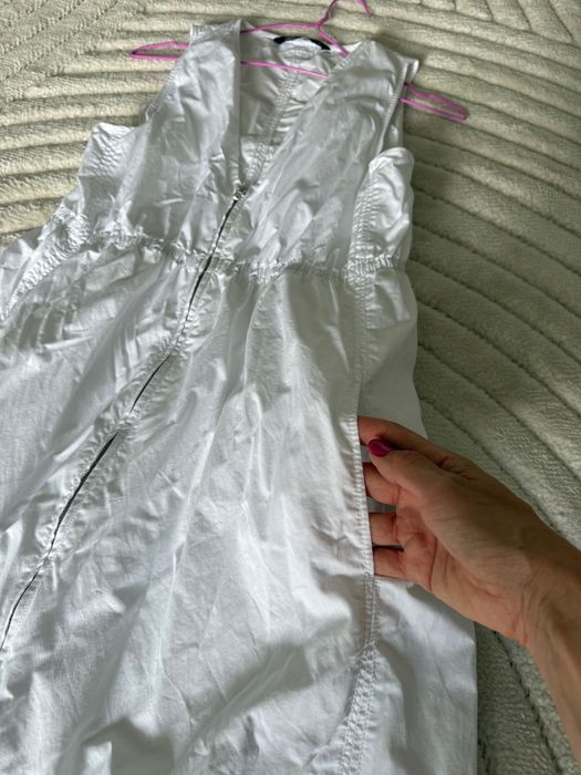 Rochie lungă cu buzunare Zara