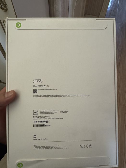 ipad a16 128gb новый