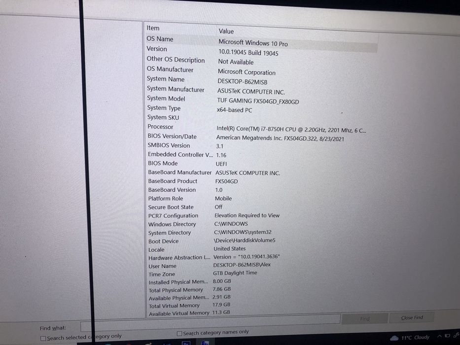 Asus TUF Gaming GTX 1050