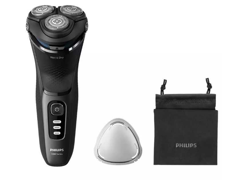 Самобръсначка Philips Shaver Series S3244/12, Мокро и сухо бръснене