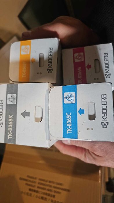 Toner Kyocera TK-8365 C/M/Y/K, noi, sigilate, originale