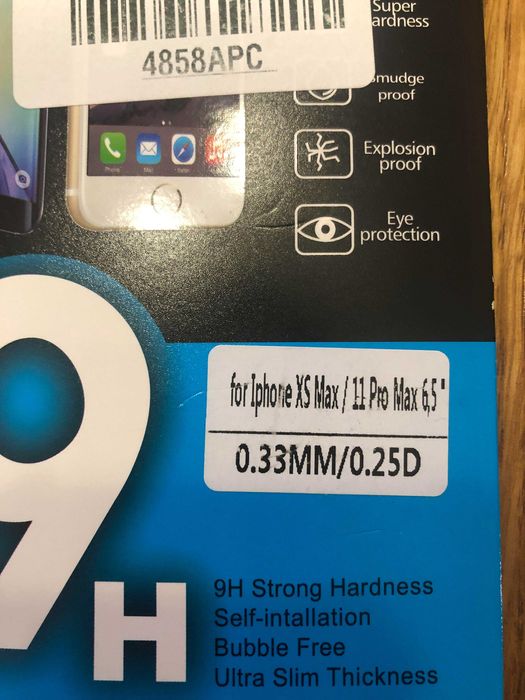 Folie protectie Tempered Glass /husa Iphone 11,13 PRO MAX (set)